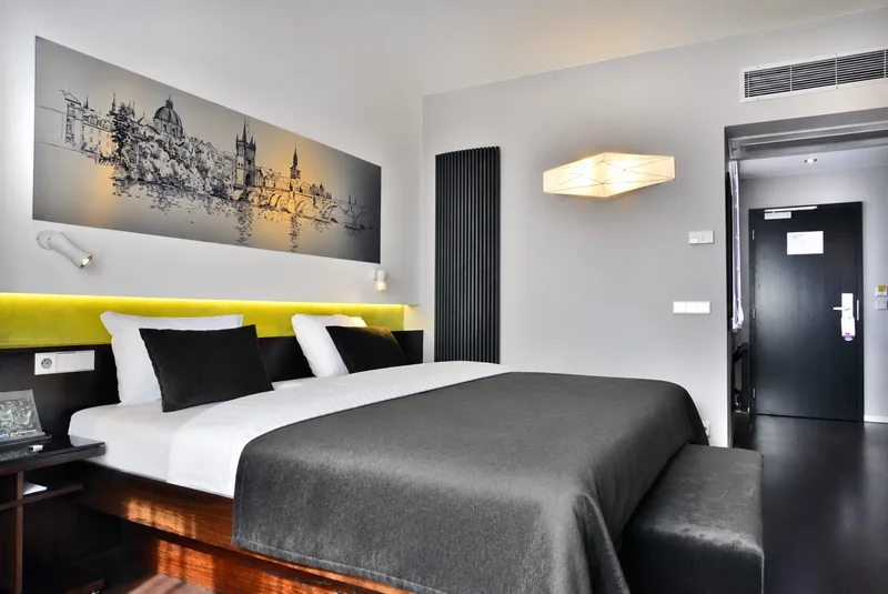 Executive pokoj s balkonem v Hotelu Ametyst Praha