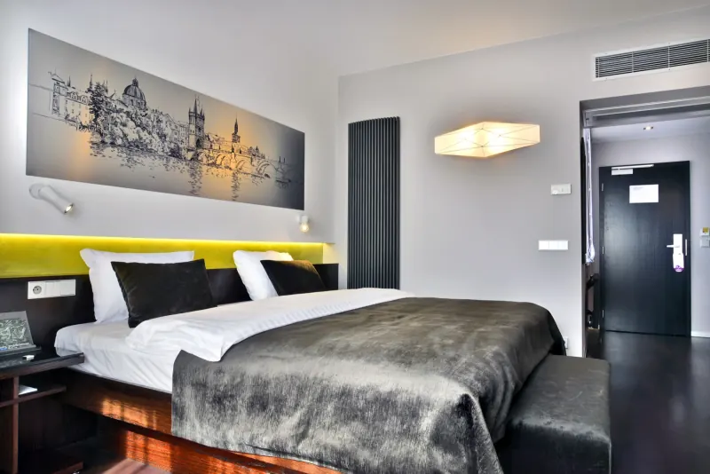 Executive Room with Balcony v Hotelu Ametyst Praha